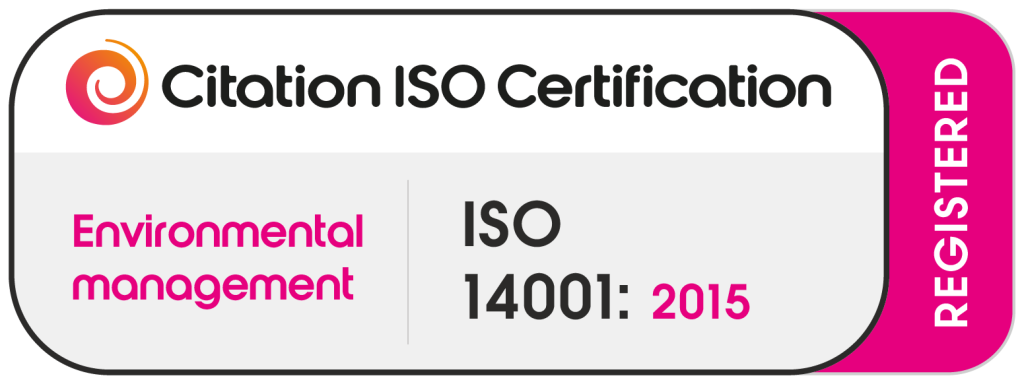 ISO 14001 2015 badge
