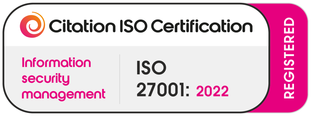 ISO 27001 2022 badge