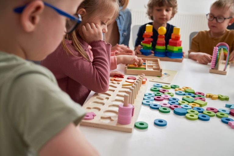 Children playing games