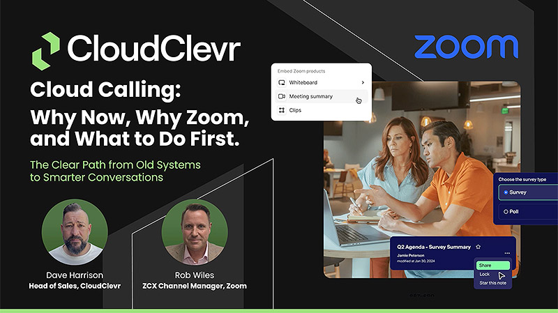 Thumbnail of the Cloud Calling Zoom on-demand webinar title slide