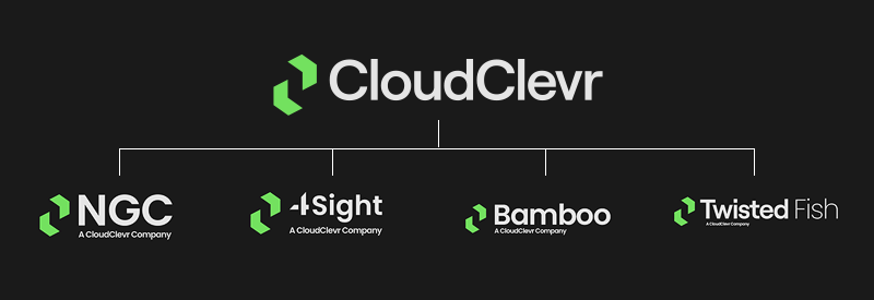 CloudClevr group company logos