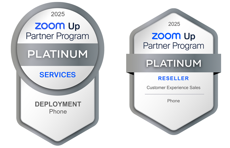 Zoom Platinum Partner badges